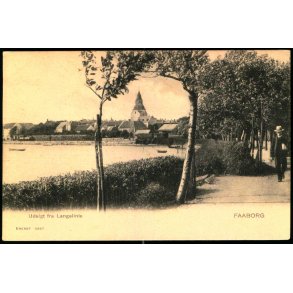 Faaborg - Udsigt fra Langelinie - Eneret 2267 - Ubrugt