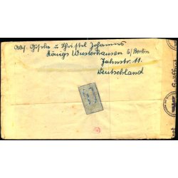 Censurbrev fra Tyskland  19 - 12 - 41 - Til Nrre-Nebel