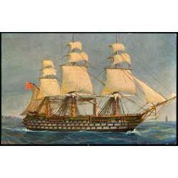 Englischer Schraubendreidecker "Duke of Wellington" - Karte 124 - Ubrugt