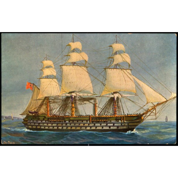 Englischer Schraubendreidecker "Duke of Wellington" - Karte 124 - Ubrugt