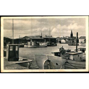 Nyk�bing M. - Havneparti - Stender  N.M. 81 - Brugt