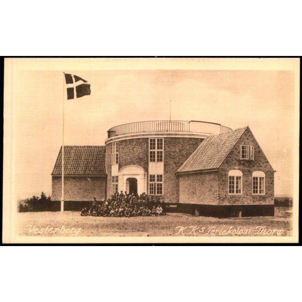 Vesterborg -  K. K.s Feriekoloni - Thor� - Plums Bogh. 2 - Ubrugt