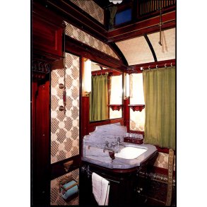 Kgl. Salonvogn litra S - Jernbanemuseet J 008 - Ubrugt