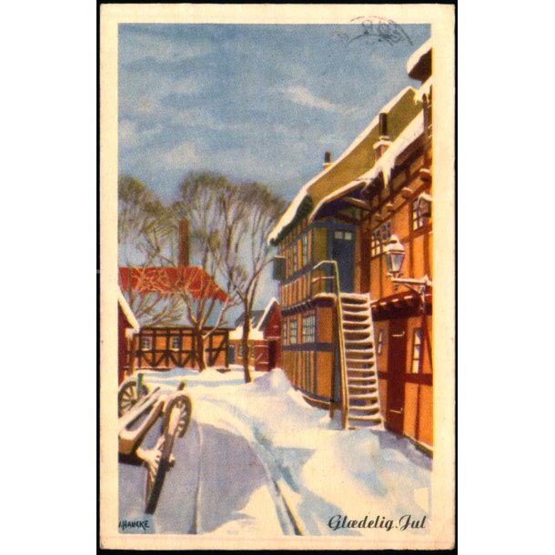 V.Hancke - Gldelig Jul - Eneret Serie 946 - Brugt