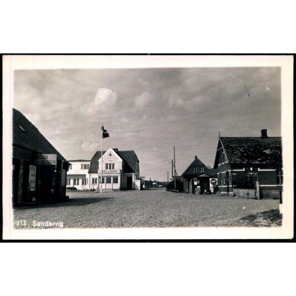 S�ndervig - Fotokort Pors 213 - Brugt