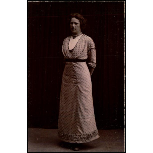 Fotokort Ukendt - Dame- Ubrugt