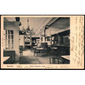 Aarhus - Hotel Royal`s Cafe - C.M.B. 697 - Brugt