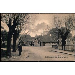 Fredericia - Indk�rsel fra Strandvejen - C. St. 1710 - Brugt