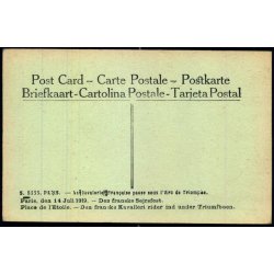 Paris - 14. Juli 1919 - Ubrugt