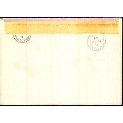 Luftpost Rekommanderet Brev fra Uganda til Schweitz - 20 - 4 - 63