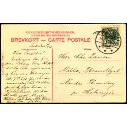 Fredericia - Indk�rsel fra Strandvejen - C. St. 1710 - Brugt