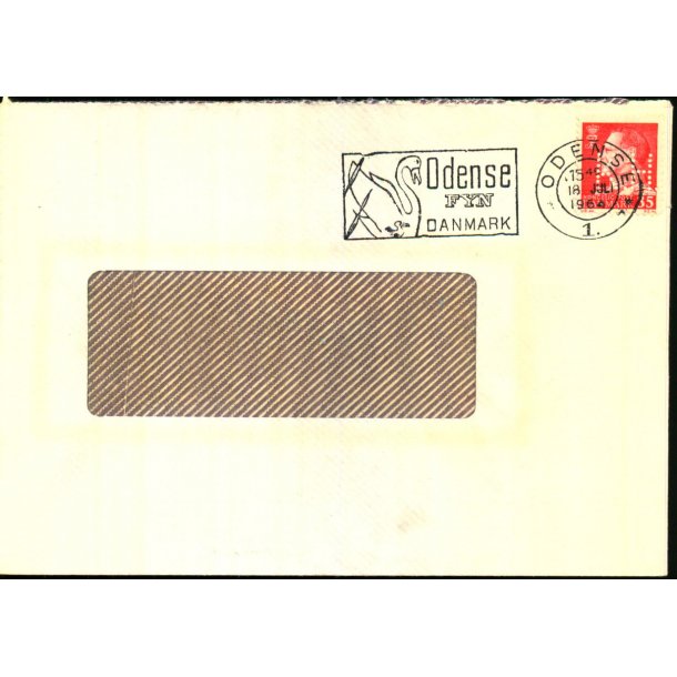 Perfin - Kbenhavns Handelsbank - Stemplet 18 - 7 - 64 - Brugt