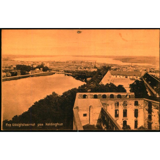 Fra Udsigtstaarnet paa Koldinghus - Museumsstyrelsen 12 - Ubrugt