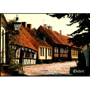 Ebeltoft - Overgade - Den sk�ve Bar - Elles Offset 592 - Brugt