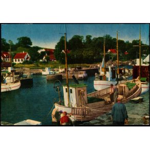 Bornholm - Listed Fiskerleje - Colbergs Boghandel 8712 - Brugt