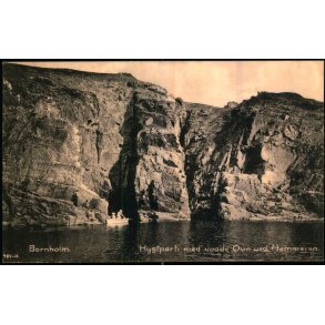 Bornholm - Kystparti med vaade Ovn ved Hammeren - Frits Srensen 131 - Ubrugt