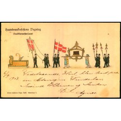 Haandvrkerfestens Vogntog - Snedkermesterlavets Vogn - A. Jacobsen u/n - Brugt