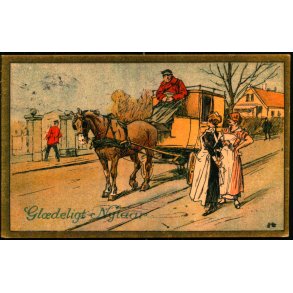 Alfred Schmidt - Gldeligt Nytaar - Stender u/n - Brugt