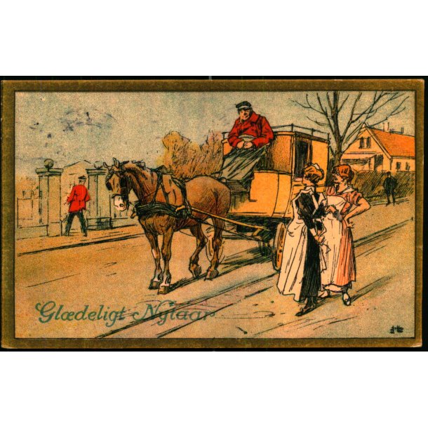 Alfred Schmidt - Gldeligt Nytaar - Stender u/n - Brugt