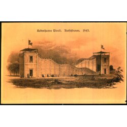 Kbenhavns Tivoli - Rutchebanen 1843 - Stender 34368 - Brugt - Slvfisk i hjrne !