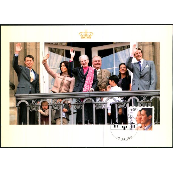 Kongelig Fdselsdag 2009 -  p Amalienborg - u/n - Brugt