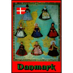 Danske Folkedragter - Colorama 2000-114 - Ubrugt