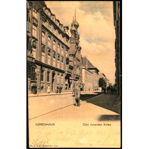 Kbenhavn - Den Russiske Kirke - Sk.B. & Kf1114 - Brugt