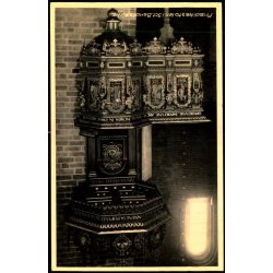 Pr�dikestolen i Sct.  Bendts Kirke i Ringsted - Flensborg 89740 - Ubrugt