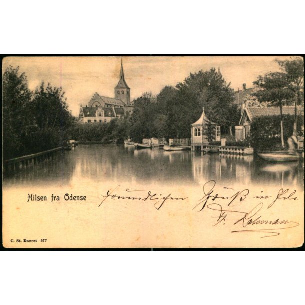 Hilsen fra Odense - C. St. 577 - Brugt