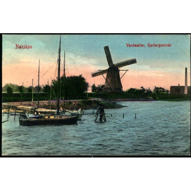 Nakskov - Vandmllen - Karbergsminde - W.K.F. 204 - Ubrugt
