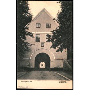 Nyborg - Landporten - C. St. 2497 - Ubrugt