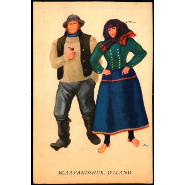 MP - Blaavandshuk - Jylland - Stender Serie 5036 - Brugt
