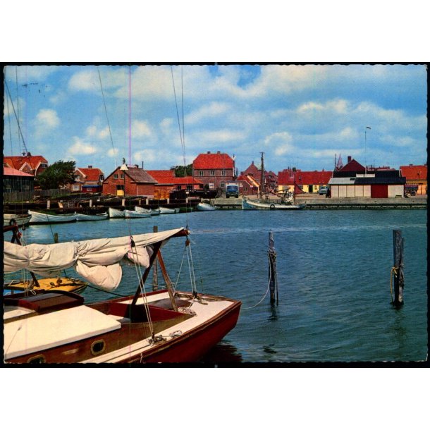 Ringk�bing - Havneparti - Stender 40 712/7 - Brugt - Limrest !