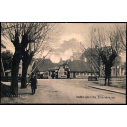 Fredericia - Indk�rsel fra Strandvejen - C. St. 1710 - Ubrugt - Flot Kort !!