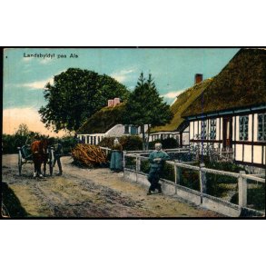 Landsbyidyl paa Als - C.C. Biehl 3239 - Ubrugt - Svage hj�rner !