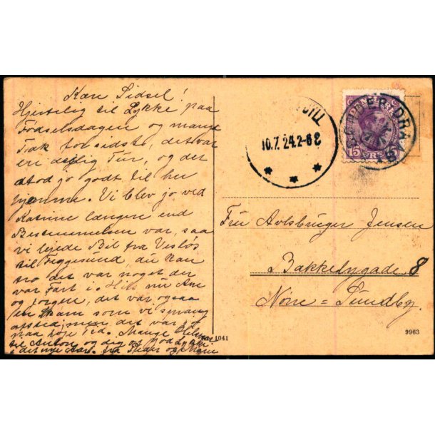 SNDER - DRAABY p Postkort