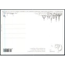 Dronning Margrethe II - Svanen 4 R - 12x17 cm. - Ubrugt