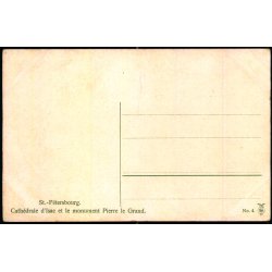 St. Petersburg - St. Isaks Katedral - Monument over Peter den Store - Brugt