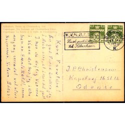 Kbenhavn - Brsen med Udsigt over Christiansborg Slot - Rudolf Olsen u/n