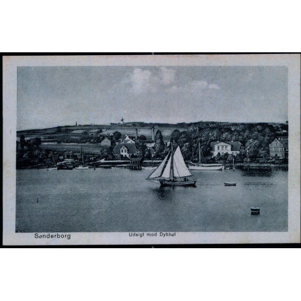 S�nderborg - Udsigt mod Dybb�l - M. Gl�ckstadt &amp; M�nden 79983 - Ubrugt
