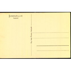 Pingvellir - Helgi &Agrave;rnason u/n - Ubrugt 