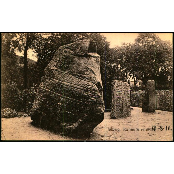 Jellinge - Runestenene - Anna Andersen 22967 - Ubrugt