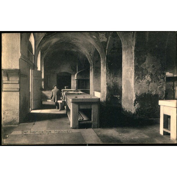 Det kongelige Kkken - Christiansborg Slots Ruiner - Nr. 14 C.F.