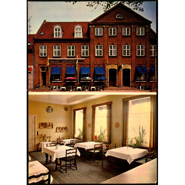 Maribo - Restaurant Byfogegrden - Torvet - L&F Papir u/n - Ubrugt