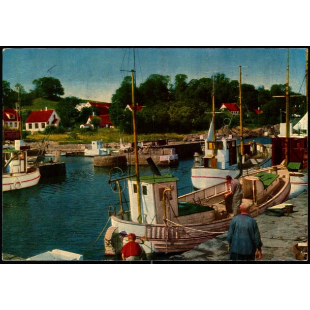Bornholm - Listed Fiskerleje - Colbergs Boghandel 8712 - Brugt