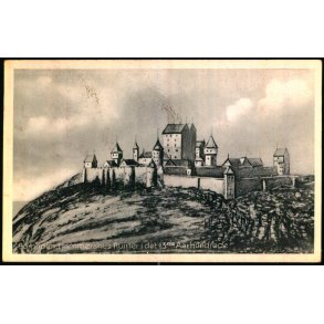 Bornholm - Hammershus Ruiner i det 12 te Aarhundrede - Colbergs Bogh. 565 - Brugt