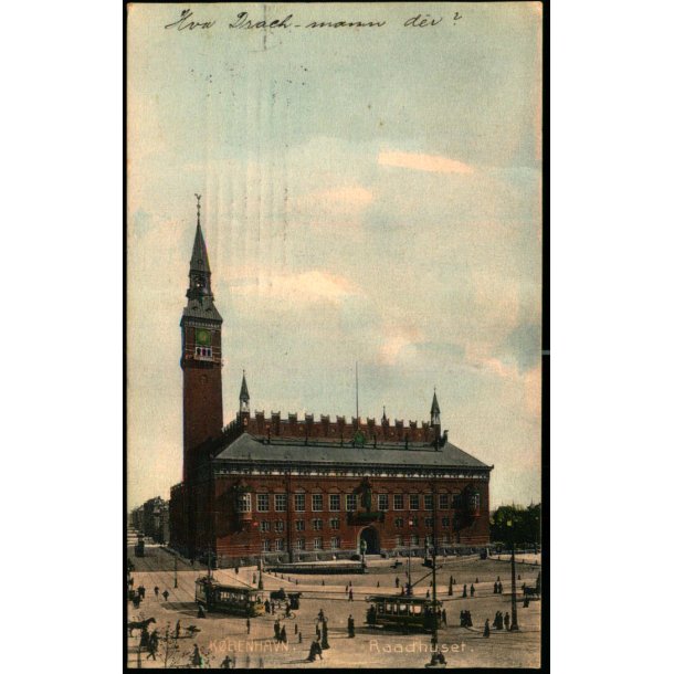 Kbenhavn - Raadhuset - C.St. 596