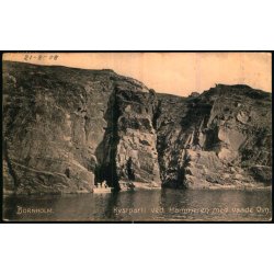 Bornholm - Kystparti ved Hammeren med vaade Ovn - Frits Srensen 131 - Brugt