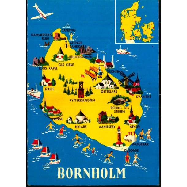 Bornholm - Colbergs Bogh. 1615 - Brugt