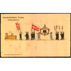 Haandvrkerfestens Vogntog - Snedkermesterlavets Vogn - A. Jacobsen u/n - Ubrugt 